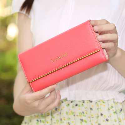 Billetera Grande para Mujer Estilo Retro - Cartera Larga Organizadora - Image 8
