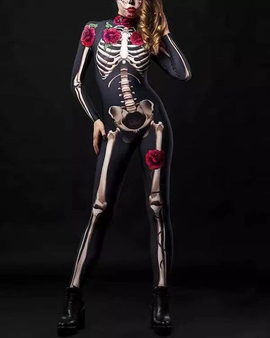 Jumpsuit Calavera Esqueleto para Halloween - Image 8