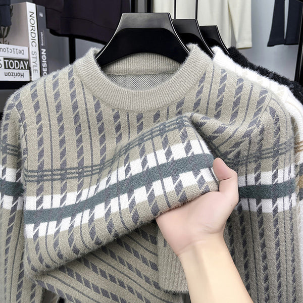 Suéter Holgado de Capas Base para Hombre