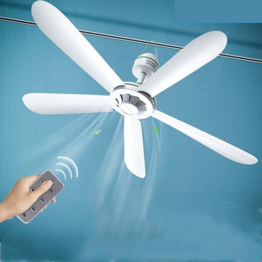 Ventilador de Techo Silencioso 5 Aspas para Dormitorio y Hogar