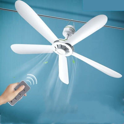 Ventilador de Techo Silencioso 5 Aspas para Dormitorio y Hogar