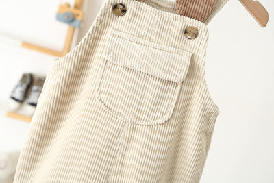 Overol Infantil de Pana Adorable y a la Moda para Bebés - Image 23