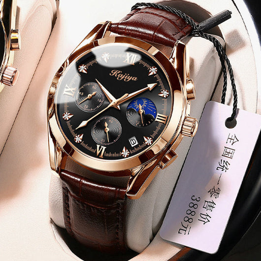 Reloj Deportivo Coreano de Acero con Banda de Cuarzo - Image 16