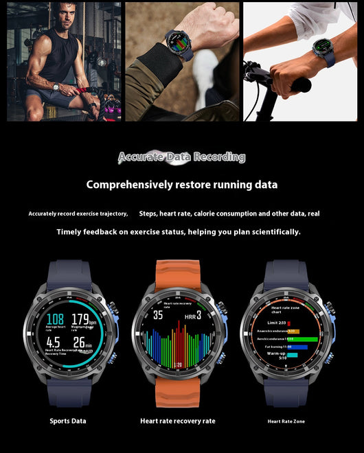 Reloj Inteligente con GPS, Linterna de Larga Duración y Resistencia al Agua - Image 9