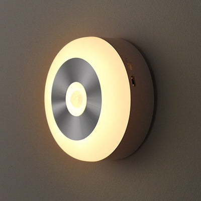 Luz Nocturna LED con Sensor de Movimiento y Táctil