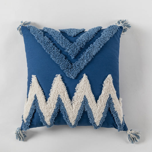 Almohada Decorativa Geométrica con Bordado Tufado - Image 17