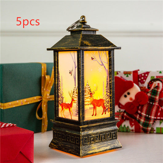 Decoración Navideña LED - Papá Noel y Muñeco de Nieve Iluminado - Image 31