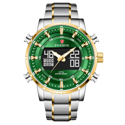Reloj Deportivo Dual Display Multifuncional Resistente al Agua para Hombre - Image 14