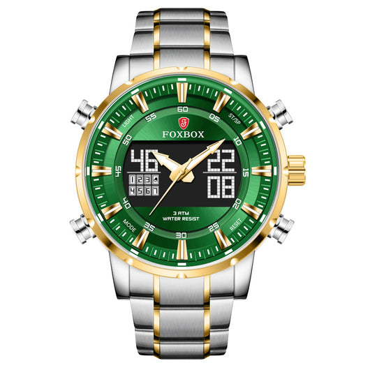 Reloj Deportivo Dual Display Multifuncional Resistente al Agua para Hombre - Image 14