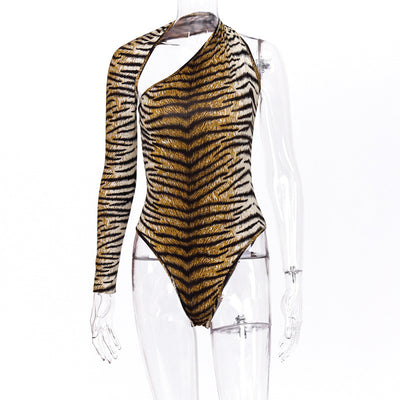 Jumpsuit asimétrico de manga larga - Image 2