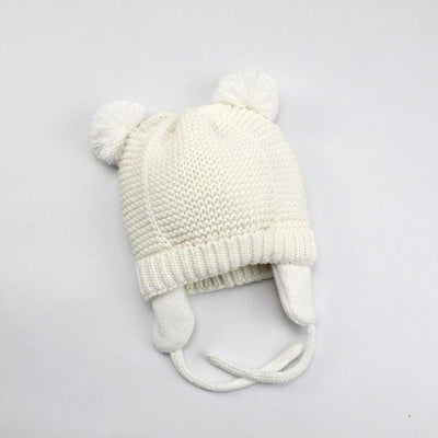 Gorro Tejido Jojo Doble Pompón - Image 2