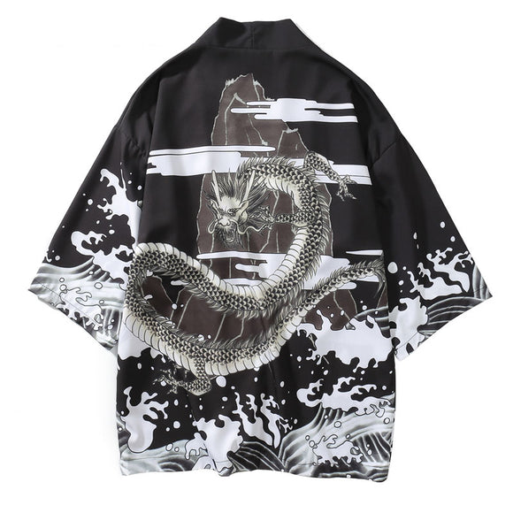 Camisa Jacket Suelta Tres Cuartos
