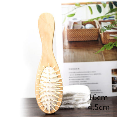Cepillo Masajeador de Madera con Cojín - Prevención de Caída Capilar - Image 3