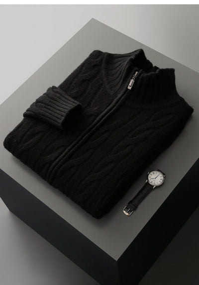 Abrigo de Punto con Cierre Innovador para Hombre - Image 22