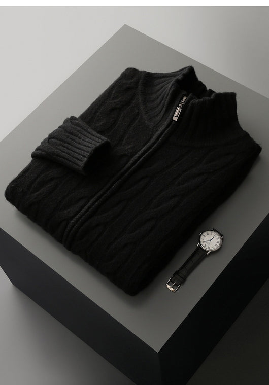 Abrigo de Punto con Cierre Innovador para Hombre - Image 22