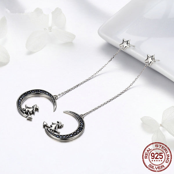 Aretes de Luna con Borlas - Image 10