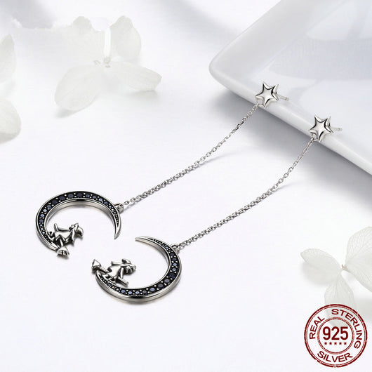 Aretes de Luna con Borlas - Image 10