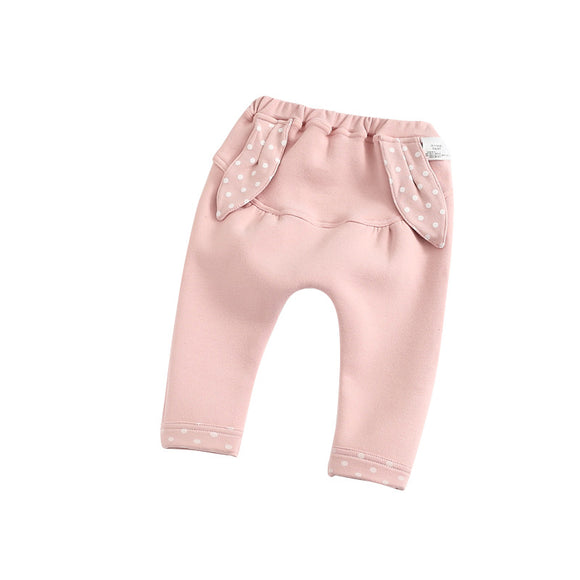 Pantalones Infantiles con Orejas de Conejo