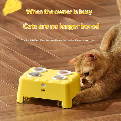 Casa Inteligente 3 en 1 para Gatos con Juguetes Interactivos - Image 2