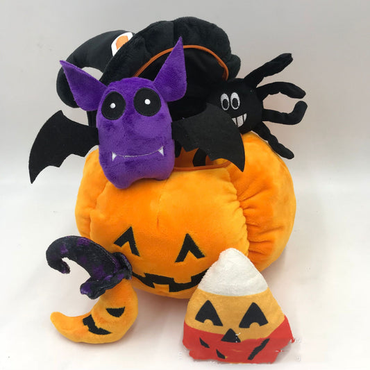 Almohada Peluche Calabaza Halloween