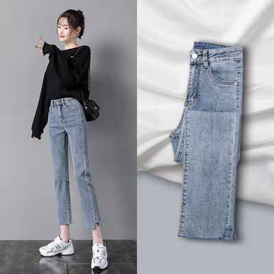 Pantalones Slim Cintura Alta para Mujer - Corte Cigarrillo - Image 15