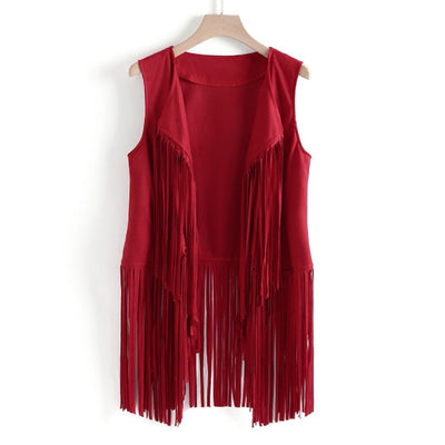 Chaleco Sleeveless con Borlas para Mujer - Image 2