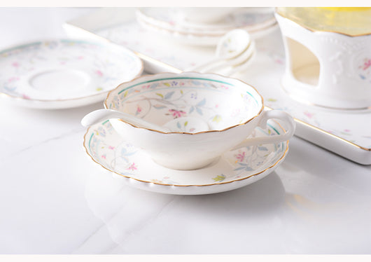 Juego de Tazas de Café Estilo Europeo en Cerámica - Image 10