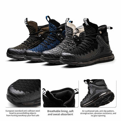 Zapatos Deportivos Ligeros con Amortiguación de Aire y Protección Reforzada - Image 10