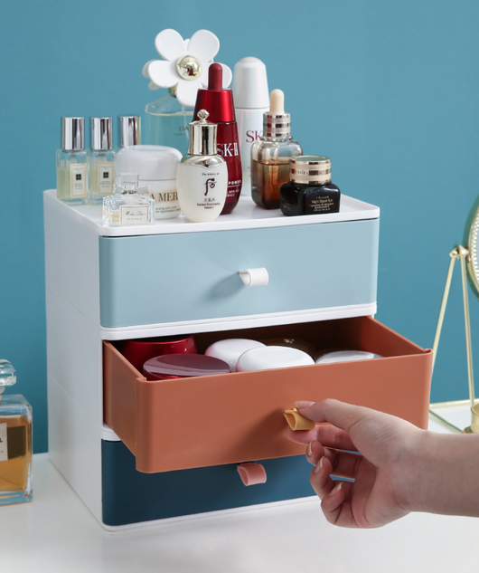 Organizador de Cosméticos con Cajones - Caja de Almacenamiento Plástica - Image 11