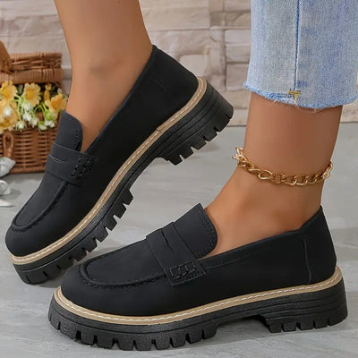 Zapatos Casuales de Cuero para Mujer Talla Grande - Image 12