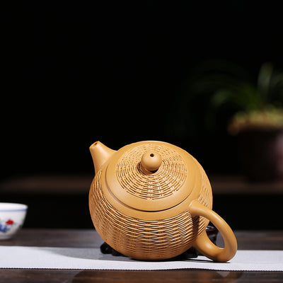Juego de Té Hongjuan en Arcilla Púrpura Original - Cerámica Artesanal Auténtica - Image 5