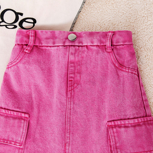 Conjunto de Shorts Denim Knot Temperament - Image 14