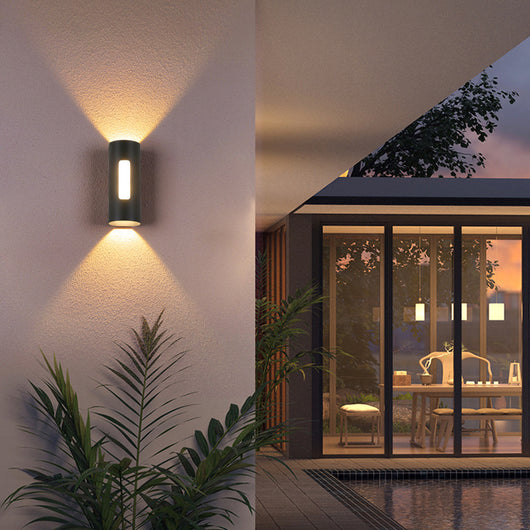Lámpara LED Exterior Doble Cabezal con Luz Ascendente y Descendente - Image 8