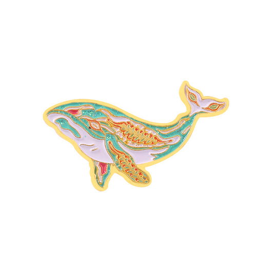 Broche de Ballena Kawaii - Insignia de Aleación Infantil - Image 7