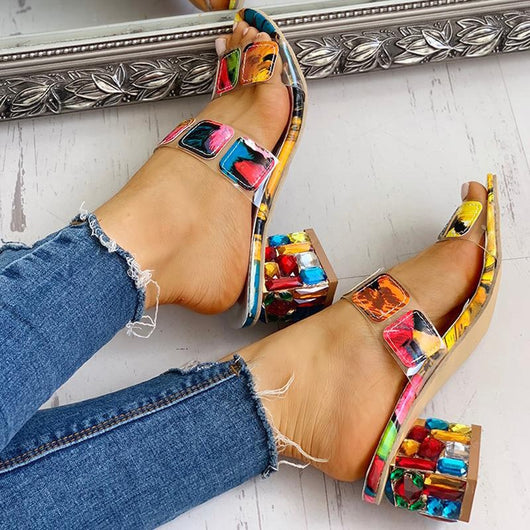 Sandalias de Tacón Alto Elegantes para Mujer