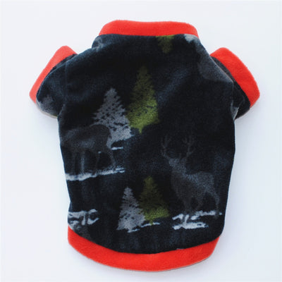 Abrigo Navideño para Perros - Sudadera Cálida con Patrón Gingerbread - Image 9