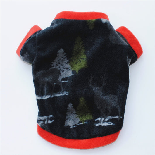 Abrigo Navideño para Perros - Sudadera Cálida con Patrón Gingerbread - Image 9