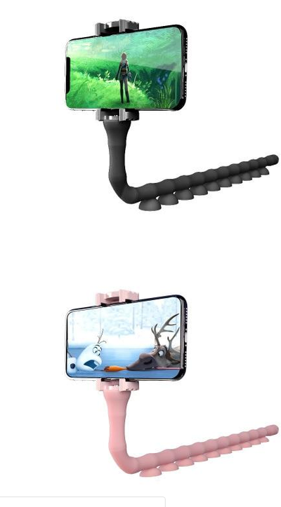 Soporte Flexible para Celular con Ventosa - Brazos Giratorios para Pared, Escritorio y Bicicleta - Image 5