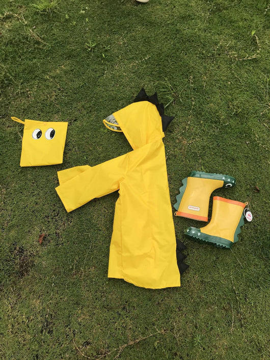 Impermeable Infantil Diseño Dinosaurio - Protección Divertida para Niños - Image 7