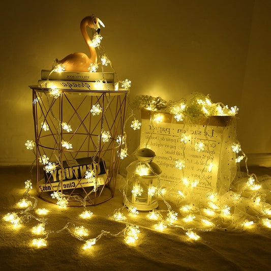 Luces LED Decorativas Parpadeantes con Estrellas