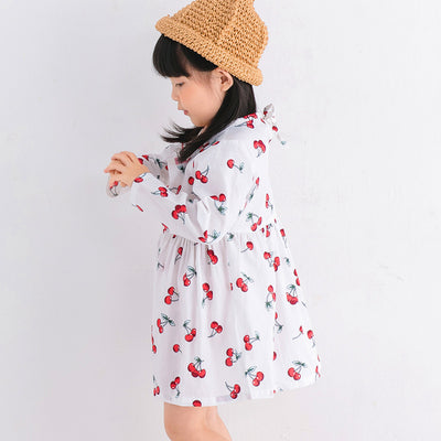 Vestido Infantil Floral con Estampado Adorable - Image 3