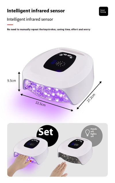 Lámpara de Fototerapia Portátil 108W de Alta Potencia con Carga Rápida - Image 17