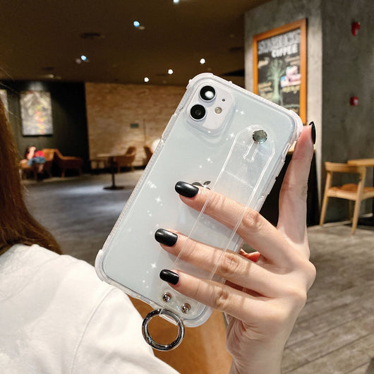 Funda Transparente Antigolpes para iPhone con Brillo Protector - Image 14
