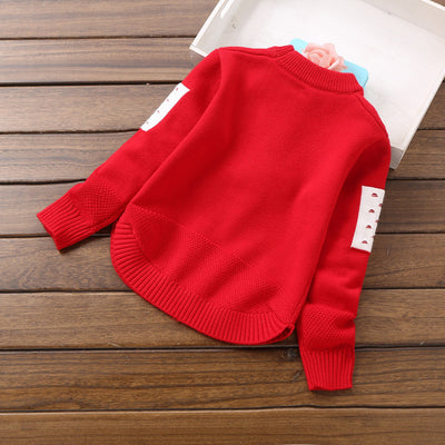 Suéter Tejido Infantil con Cuello Redondo y Estampado de Dibujos - Image 20