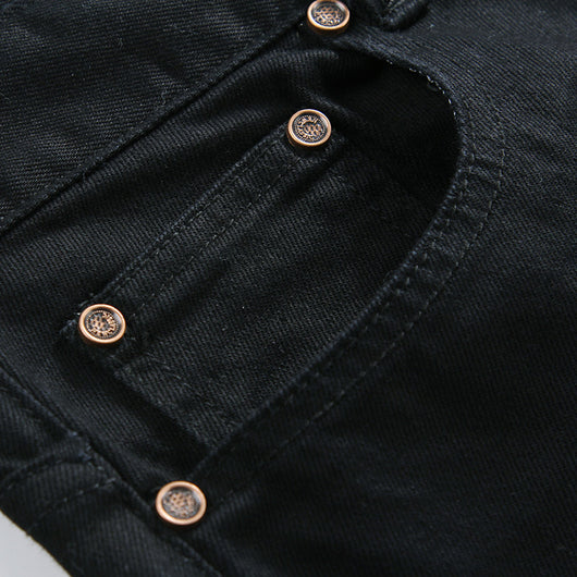 Pantalones Vaqueros Rectos Casuales para Hombre - Image 7