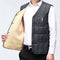 Chaleco de Plumón para Hombre Talla Grande - Abrigo Cálido Otoño e Invierno