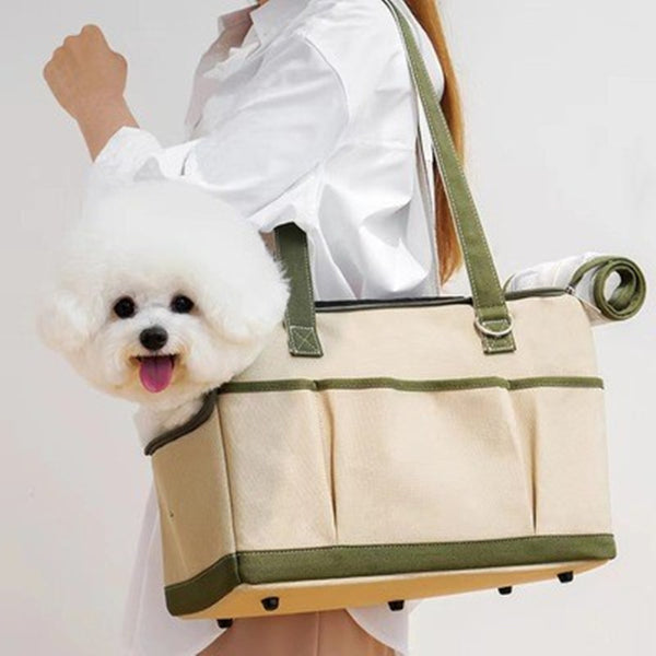 Mochila Transportadora de Gatos Teddy - Portátil y Cómoda