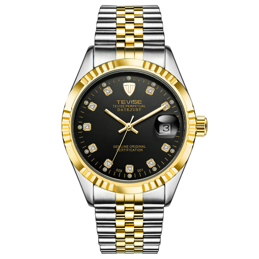 Reloj Automático Detective Explosion para Hombre - Elegancia Empresarial Resistente al Agua - Image 6
