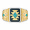 European and American men's rings 4 Estilo 10