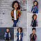 Chaqueta con Cierre y Top Estampado